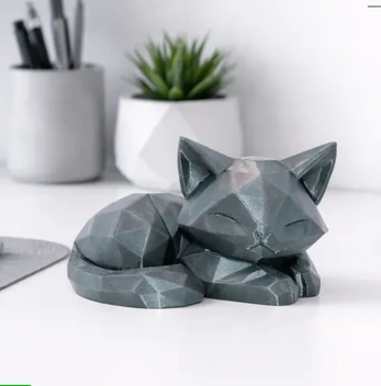 Low Polygon Katze Soma