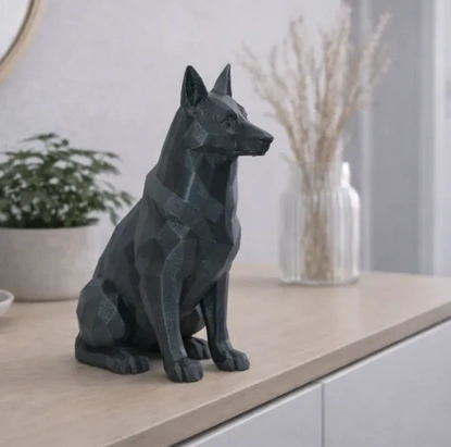 Low Poly German Shepherd
