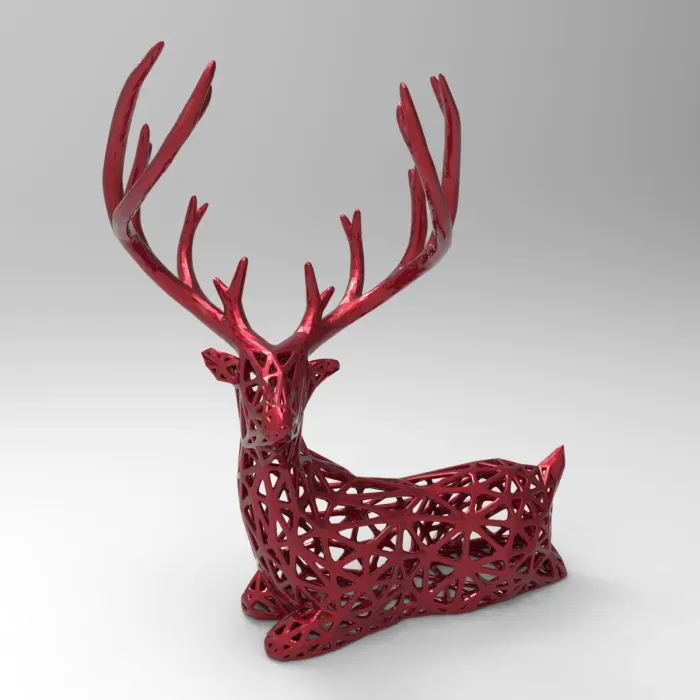 Voronoi Easter Hollow Model