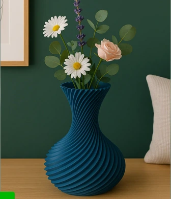 Decorative Vase (black)