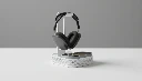 Headphone Stand with Storage Trays