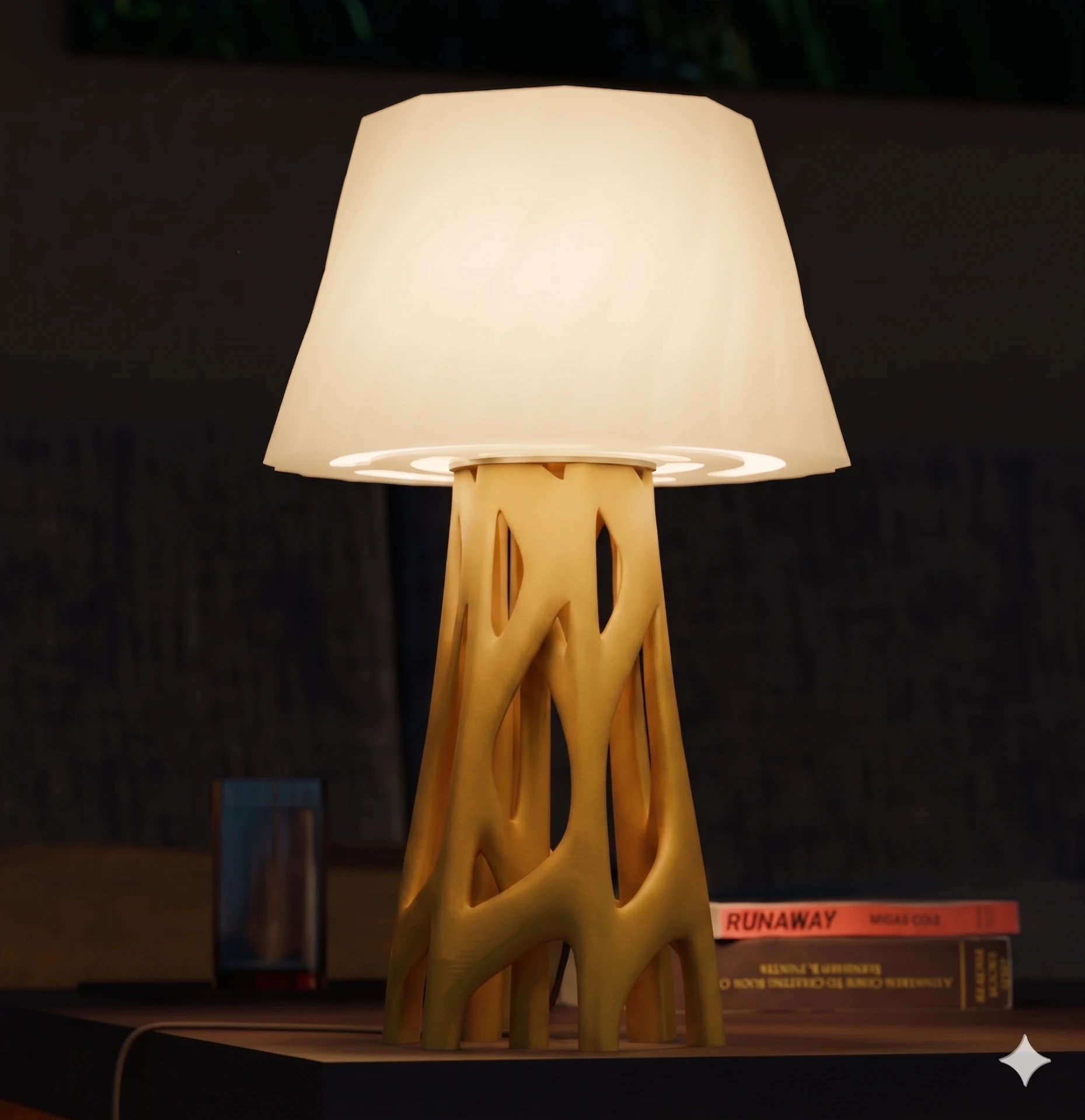 Vertex Tablelamp (White, Black)