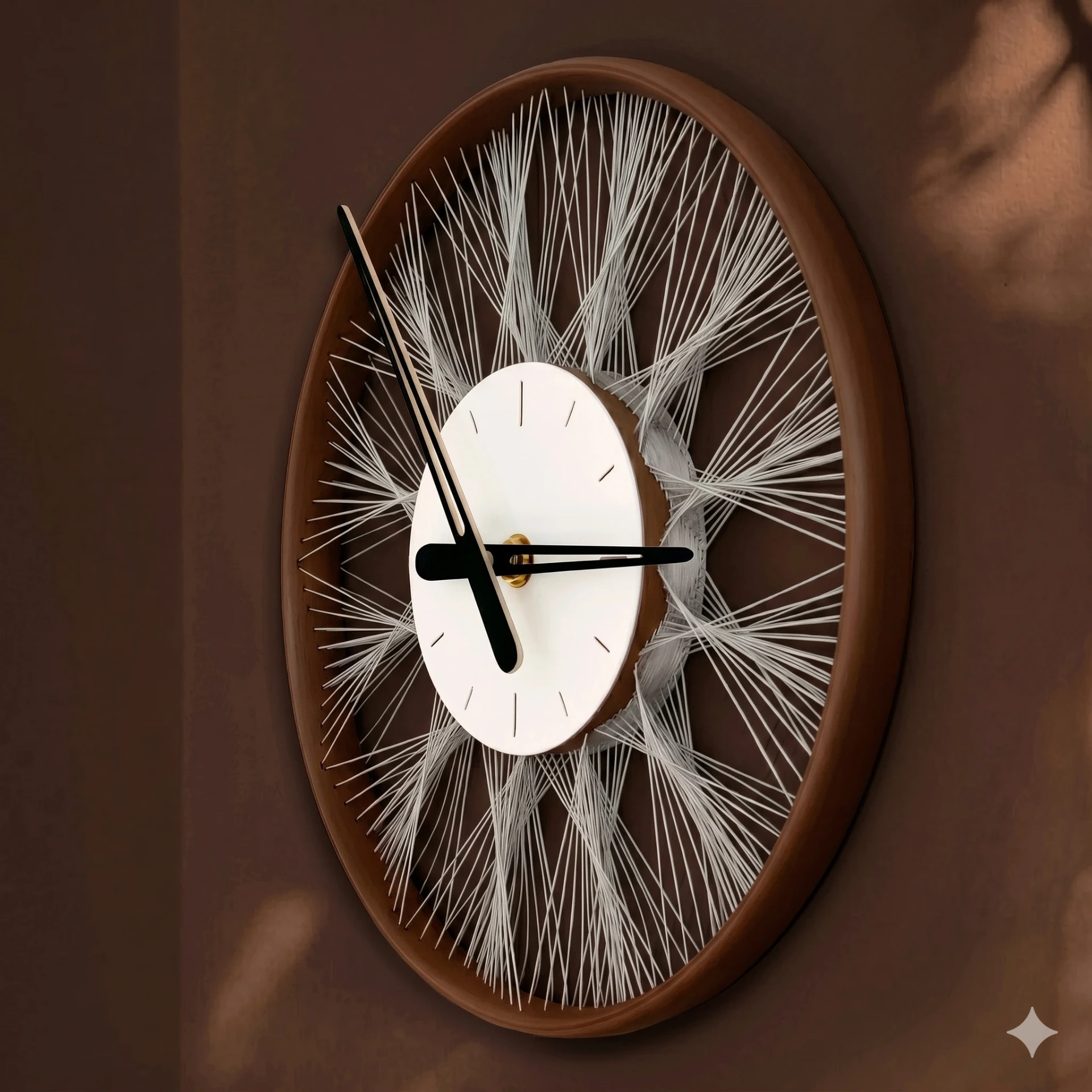 Trama String Art Wall Clock